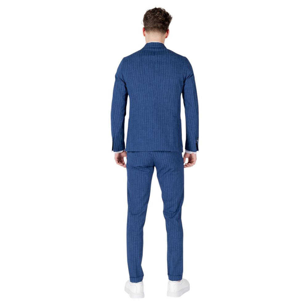 Mulish Blauw Baumwoll Anzug Zweiteilig