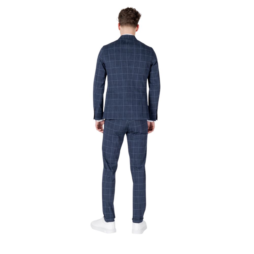 Mulish Blauw Baumwoll Anzug Zweiteilig