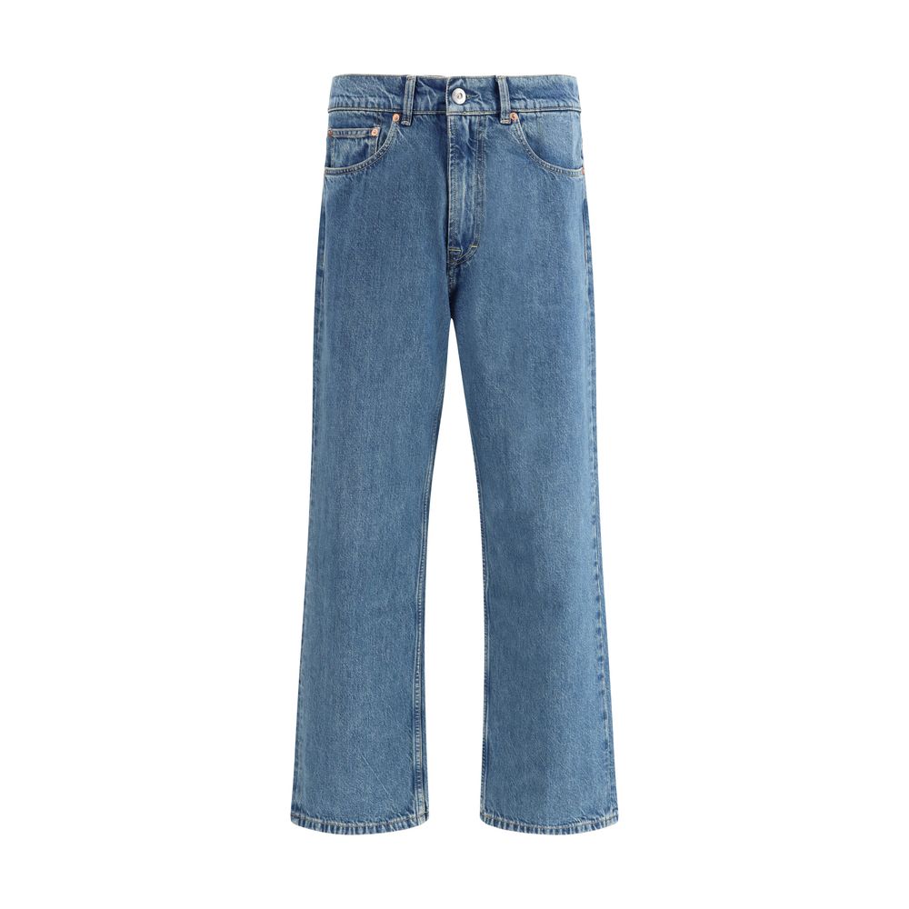 Our Legacy Blaue Jeans aus Baumwolle, Tapered Fit