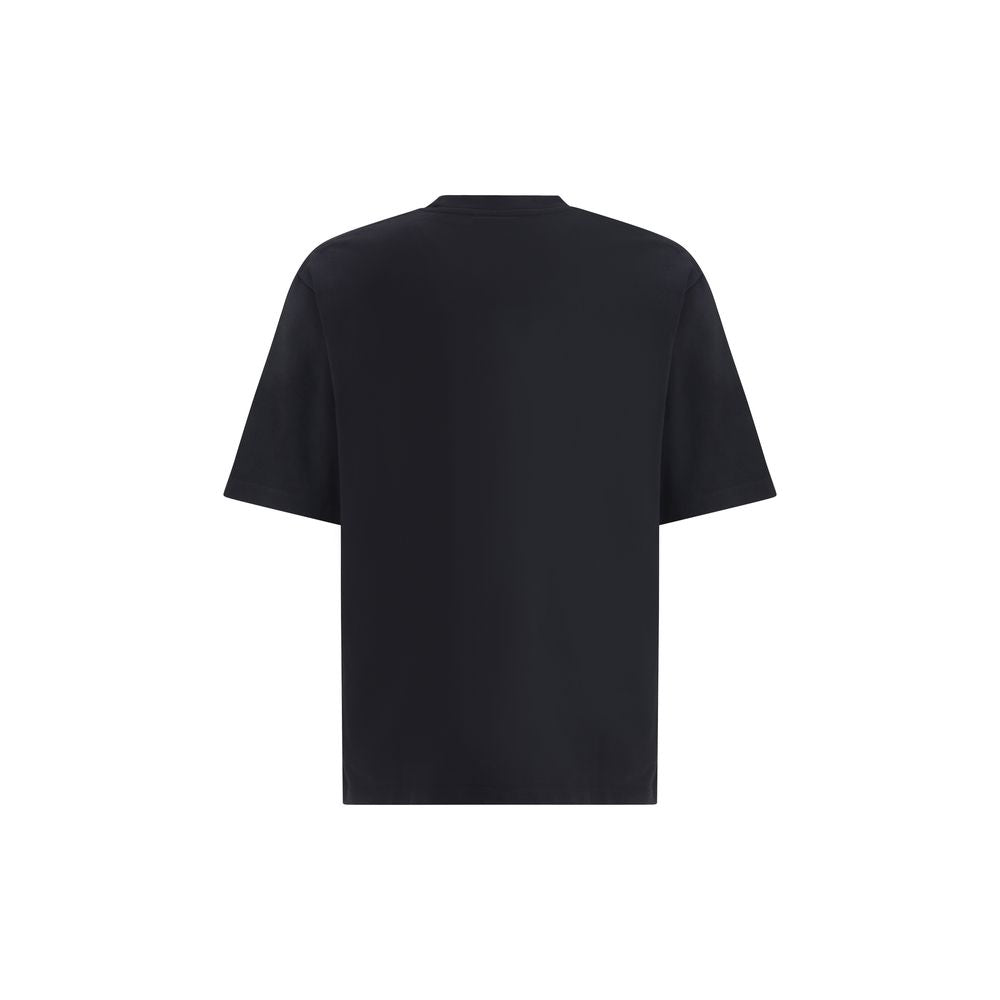 Dsquared² Schwarzes Baumwoll-T-Shirt