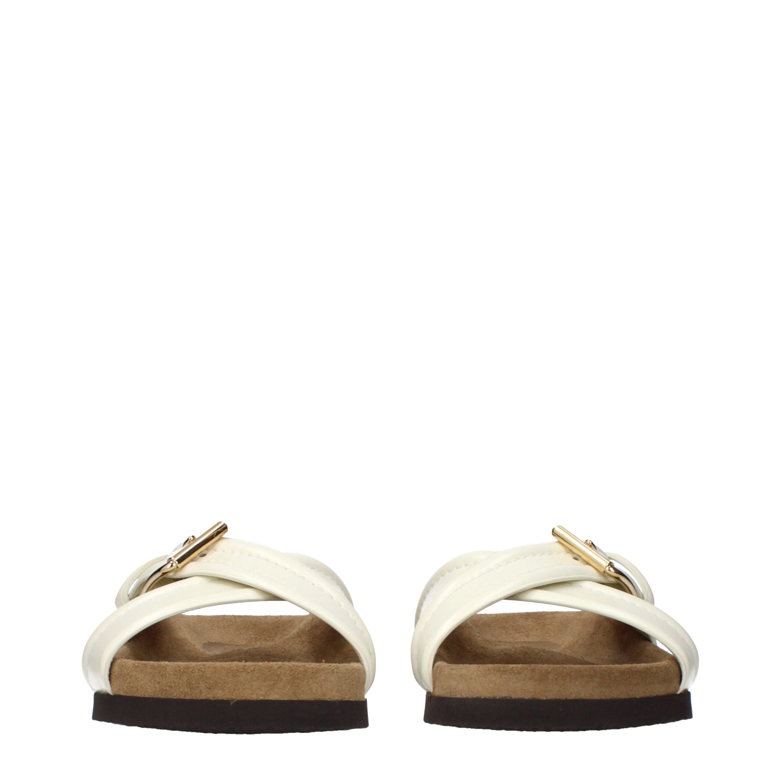 Valentino Garavani Beige Leder-Slipper