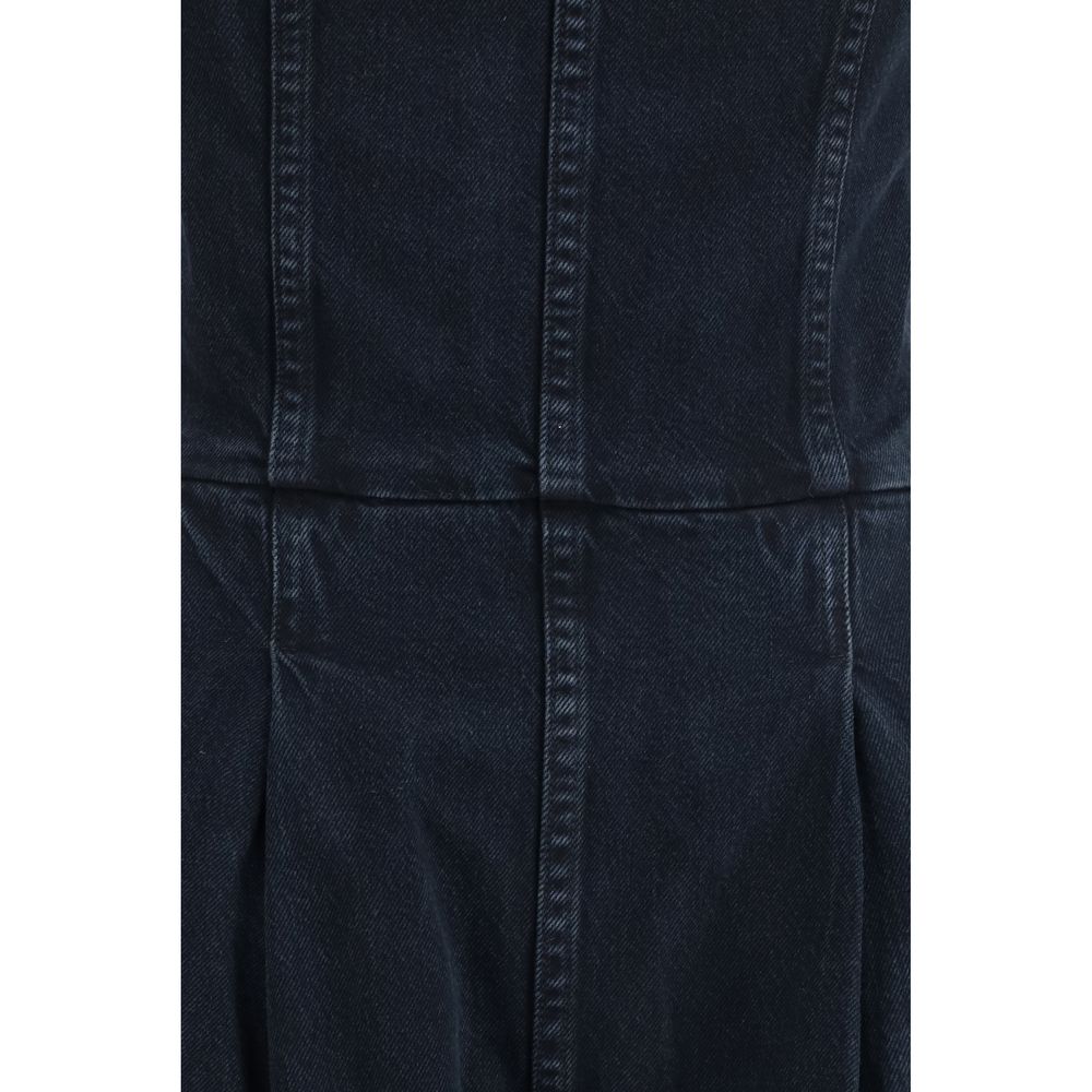 Agolde Blauer Baumwoll-Jumpsuit