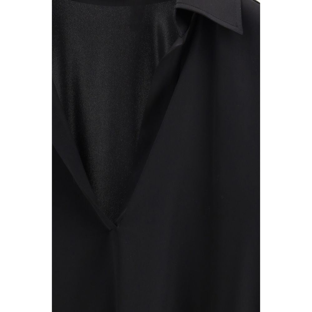 Tom Ford Schwarzes Seidenhemd