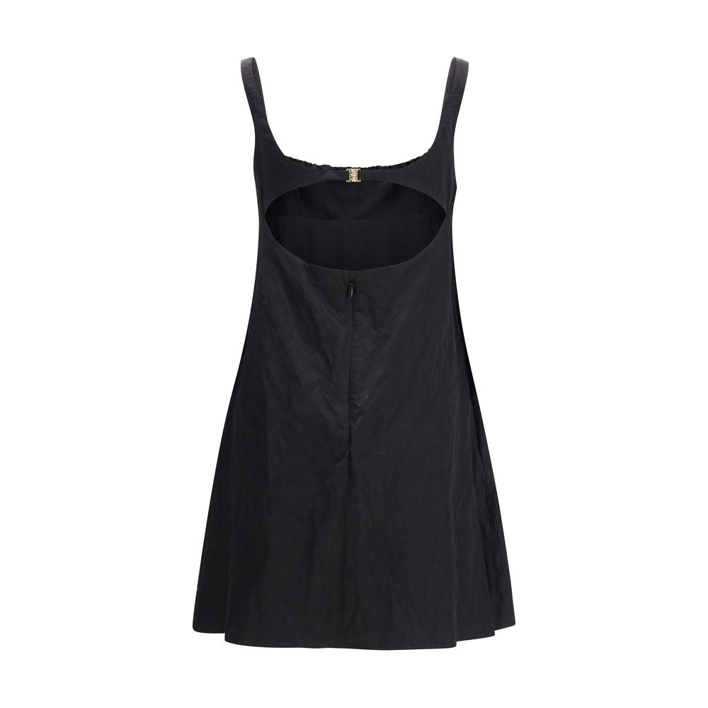 Chloé Schwarzes Baumwoll-Freizeitkleid
