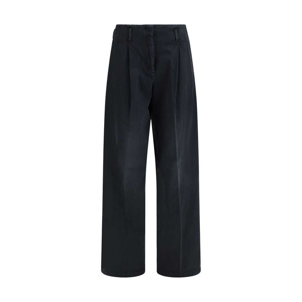 Golden Goose Schwarze Baumwoll-Freizeithose