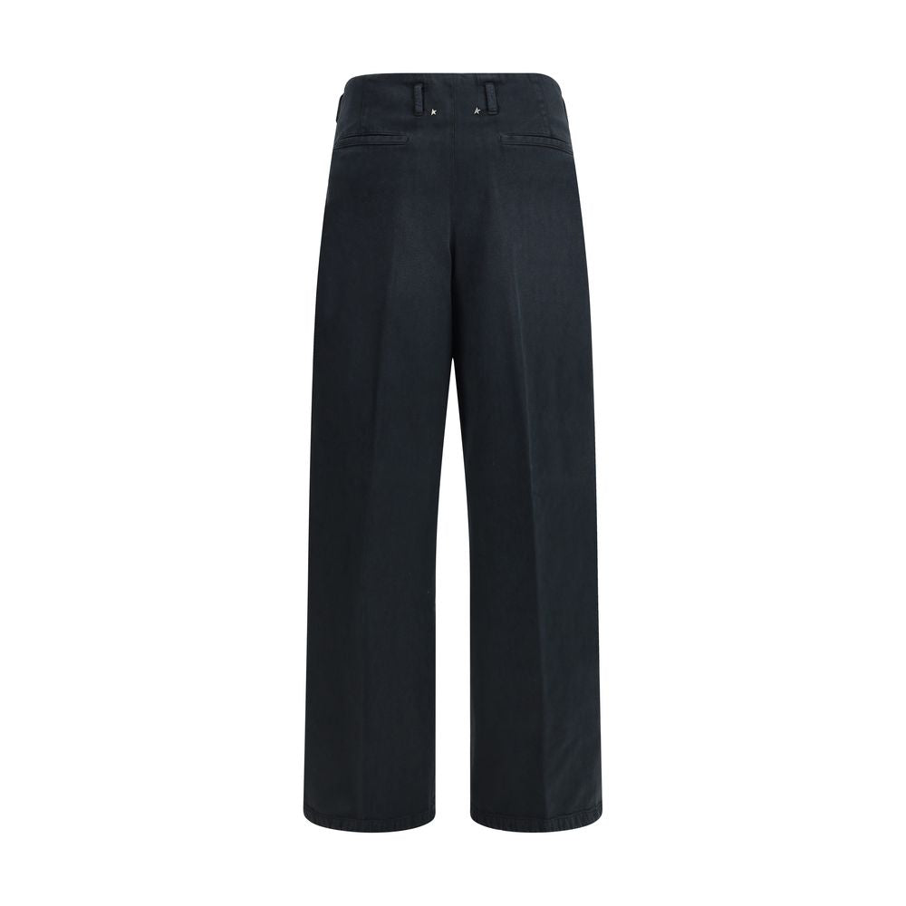 Golden Goose Schwarze Baumwoll-Freizeithose