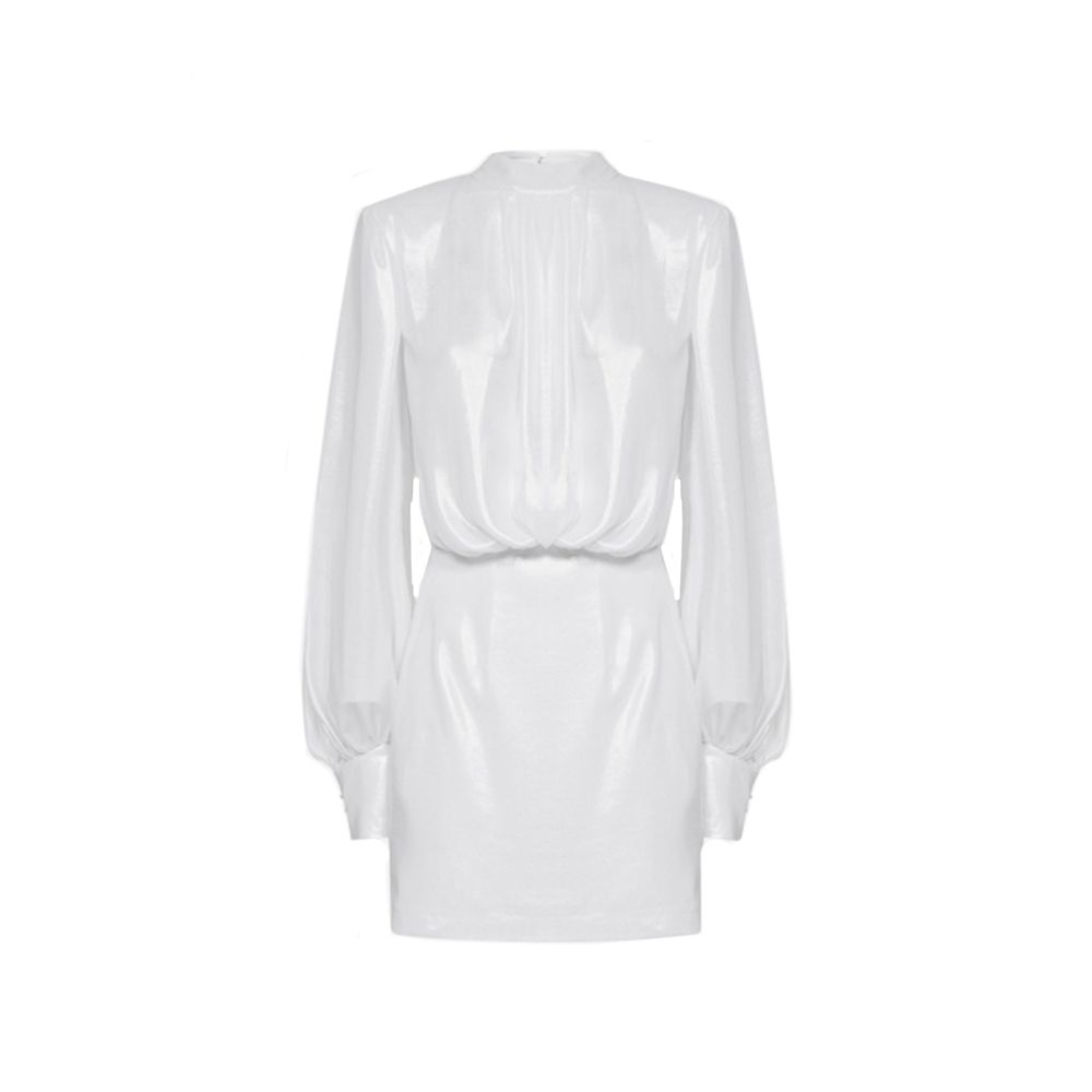 BLANCA VITA Weißes Polyester Freizeitkleid