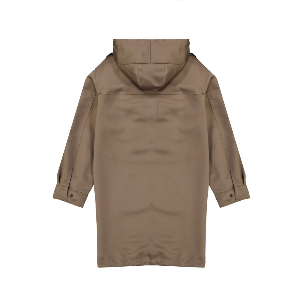 Brunello Cucinelli Brauner Parka aus Polyester