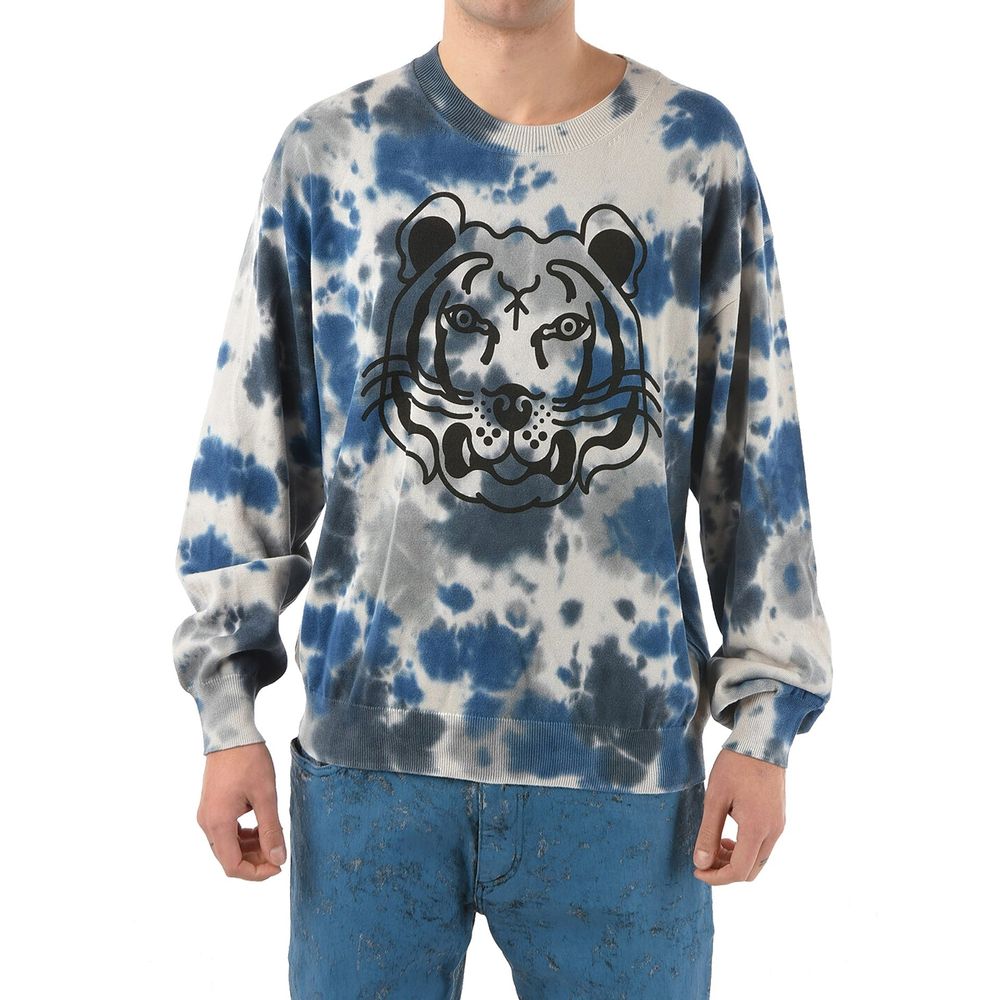 Kenzo Grauer Baumwollpullover