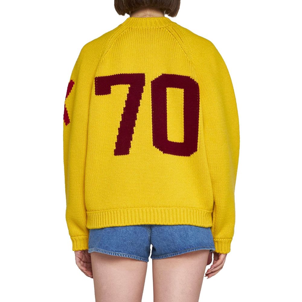 Kenzo Zweifarbiger Baumwollpullover