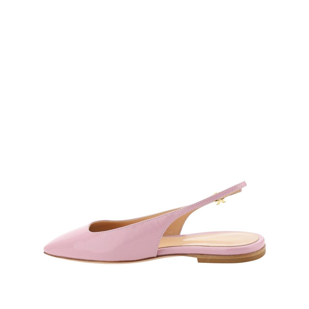 Gianvito Rossi Mehrfarbige flache Sandalen aus Kalbsleder