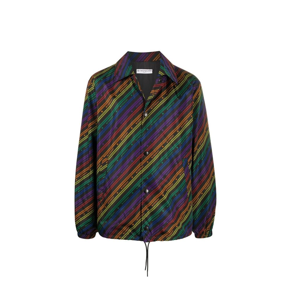 Givenchy Schwarze Polyamid-Shell-Jacke