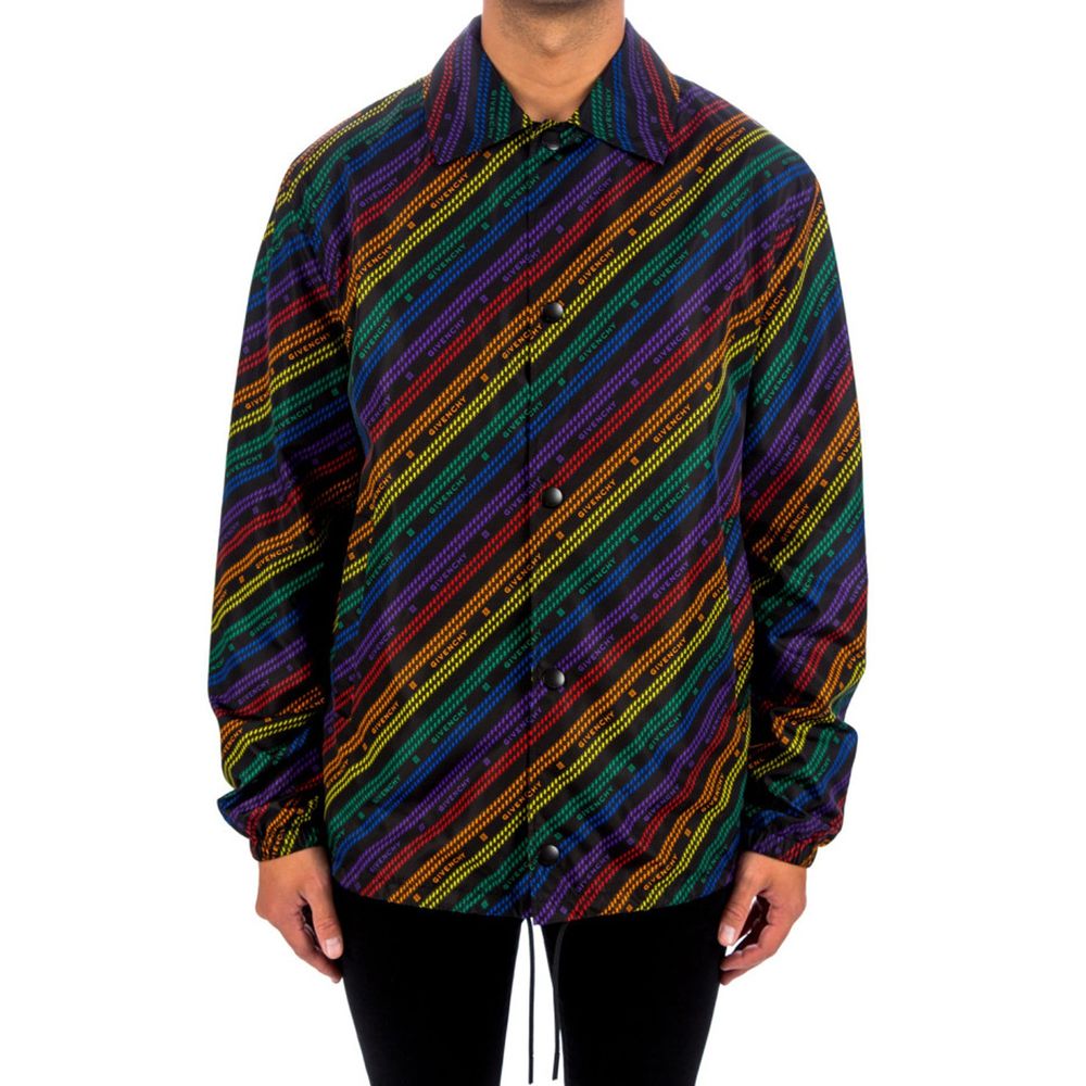 Givenchy Schwarze Polyamid-Shell-Jacke