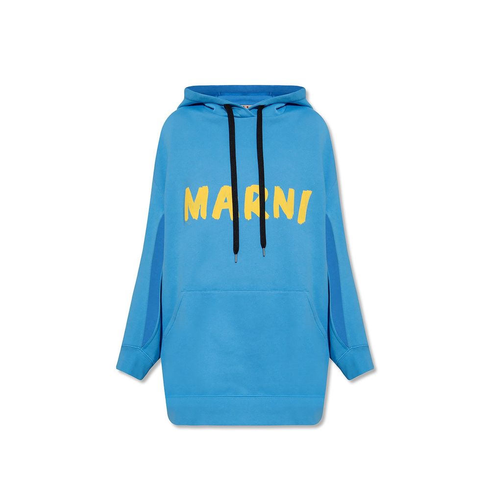 Marni Blauer Baumwoll-Sweatshirt
