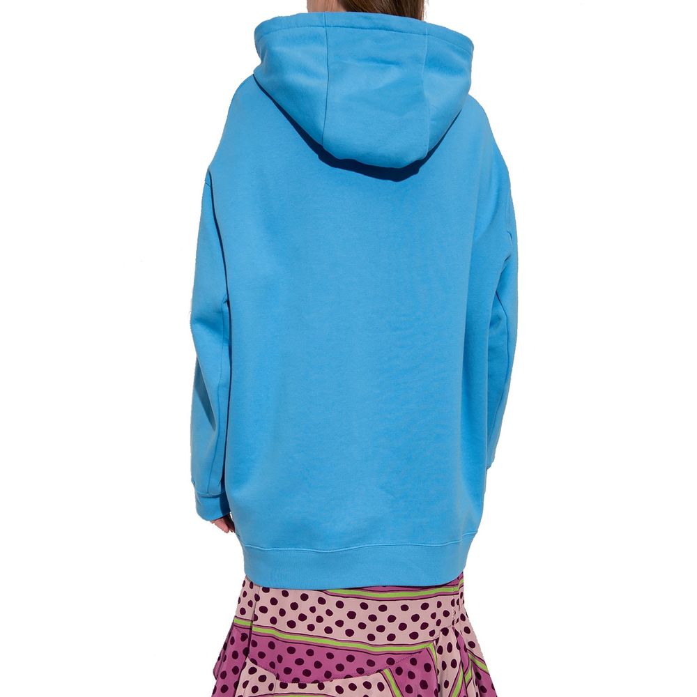 Marni Blauer Baumwoll-Sweatshirt