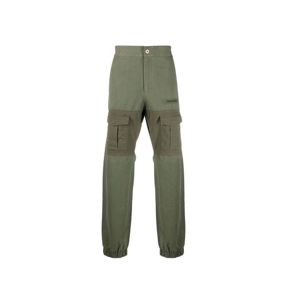 Palm Angels Zweifarbige Baumwoll-Cargohose