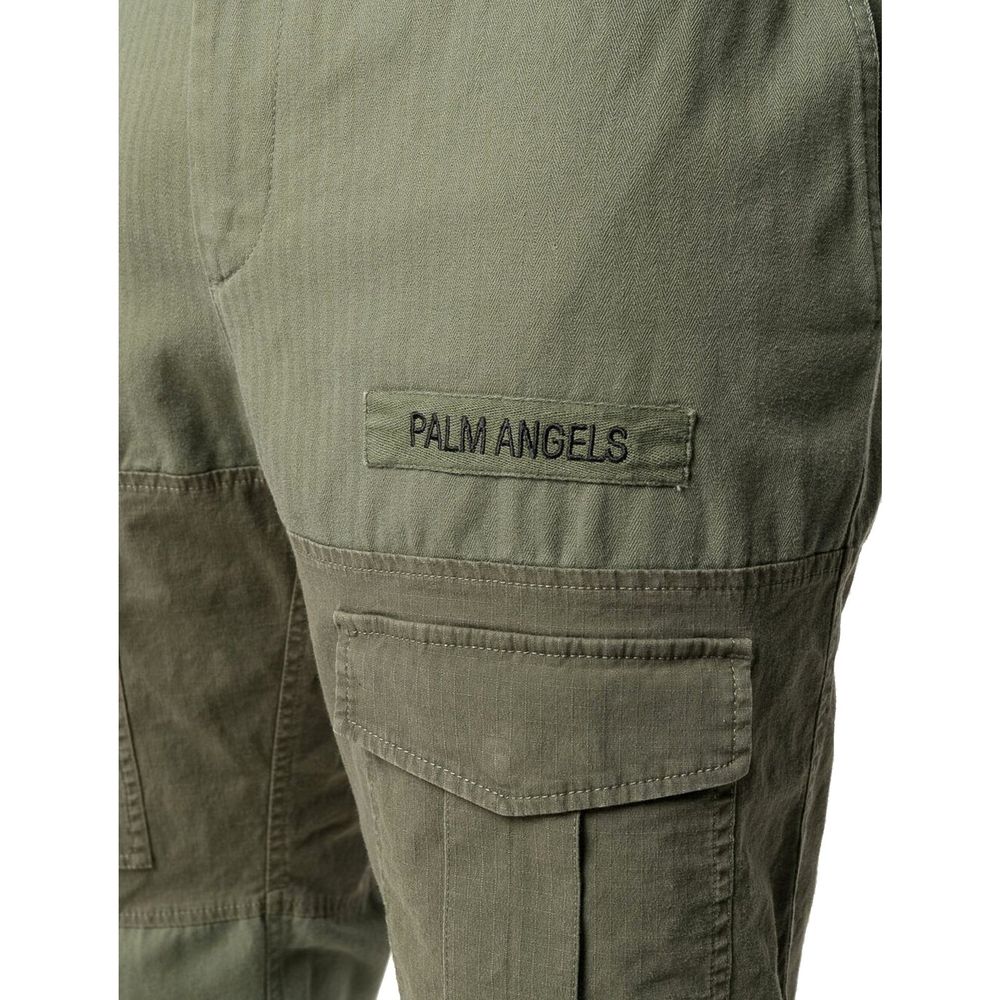 Palm Angels Zweifarbige Baumwoll-Cargohose
