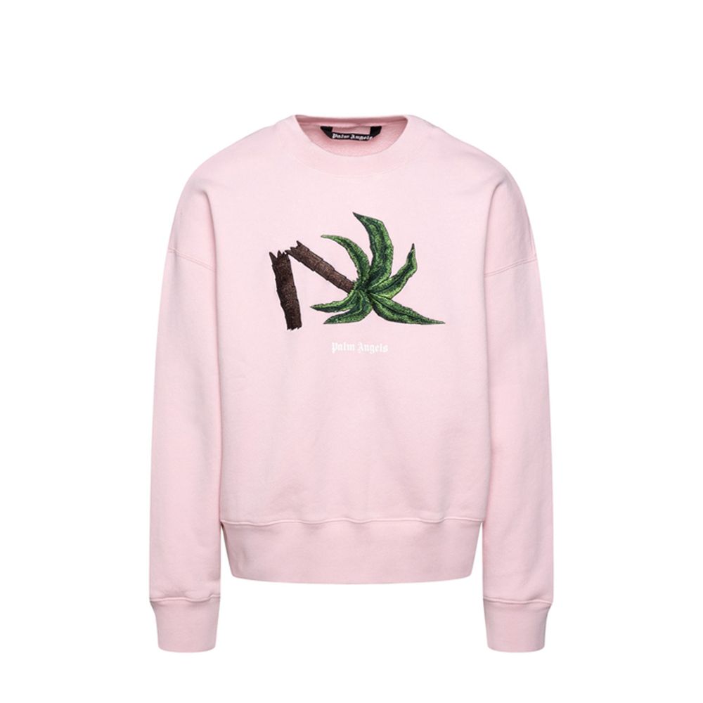 Palm Angels Mehrfarbiger Baumwollpullover