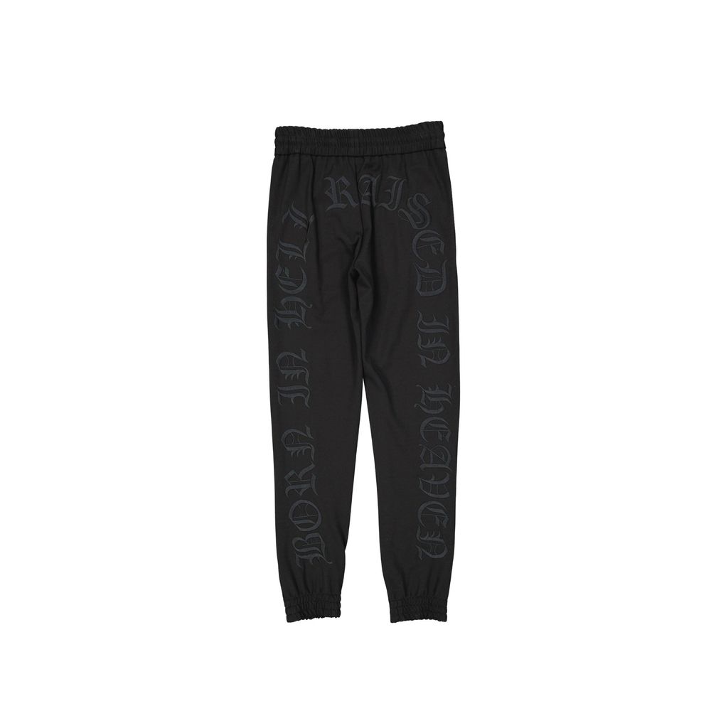 Philipp Plein Schwarze Jogginghose aus Elasthan (Trainingshose)