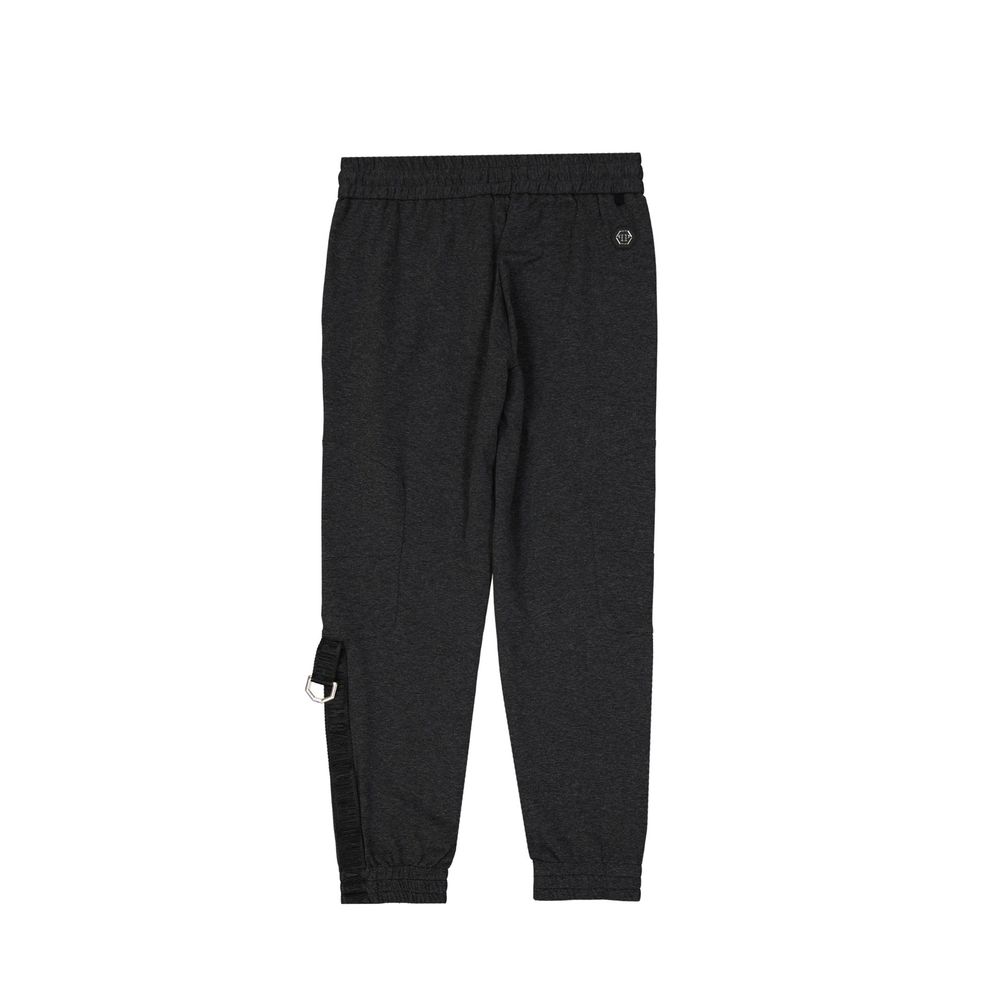 Philipp Plein Graue Baumwoll-Jogginghose (Sporthose)