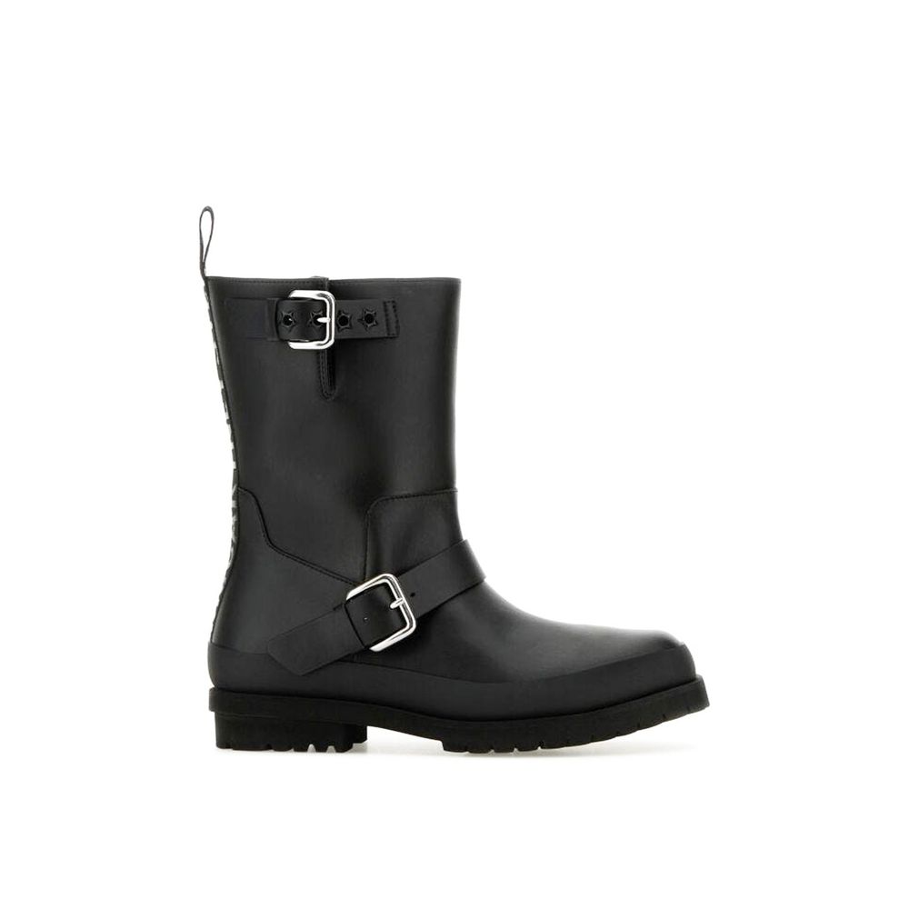 Stella McCartney Schwarze Schnürstiefel aus Polyester