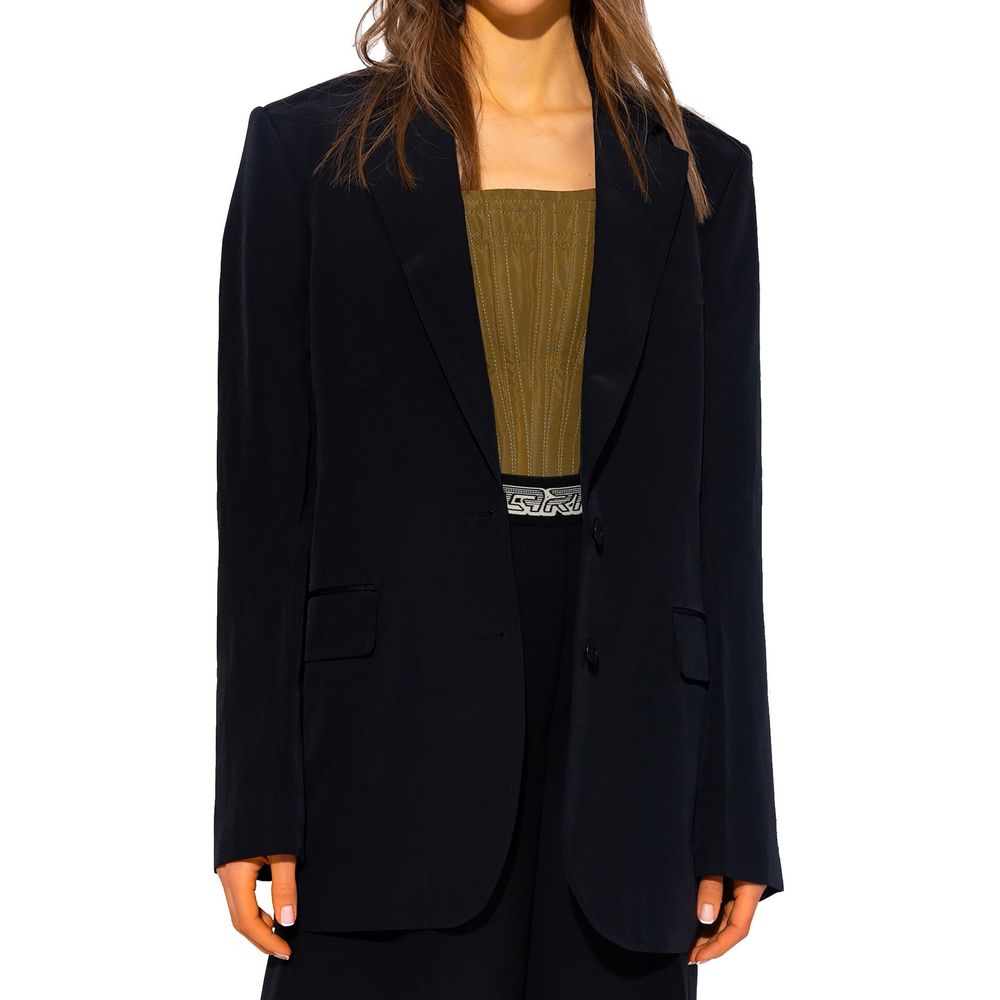 Stella McCartney Schwarzer Blazer aus Viskose