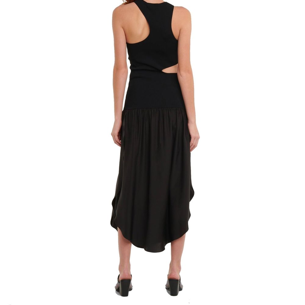 Stella McCartney Schwarzes Seiden-Casual-Kleid