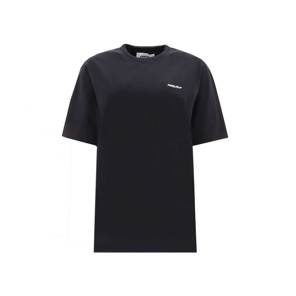 Ambush Schwarzes Baumwoll-T-Shirt