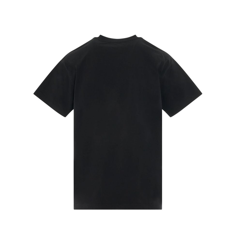 Ambush Schwarzes Baumwoll-T-Shirt