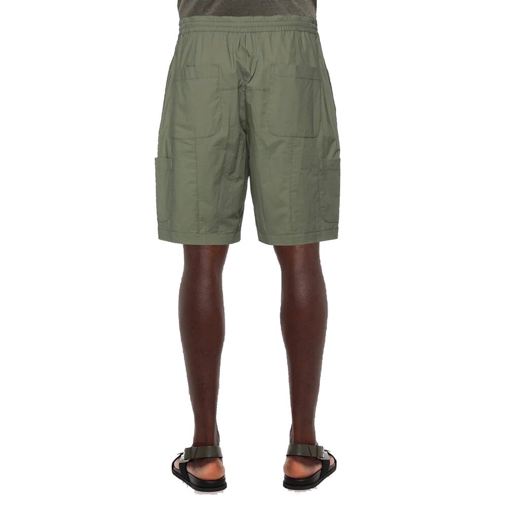 Ambush Zweifarbige Baumwoll-Bermudashorts