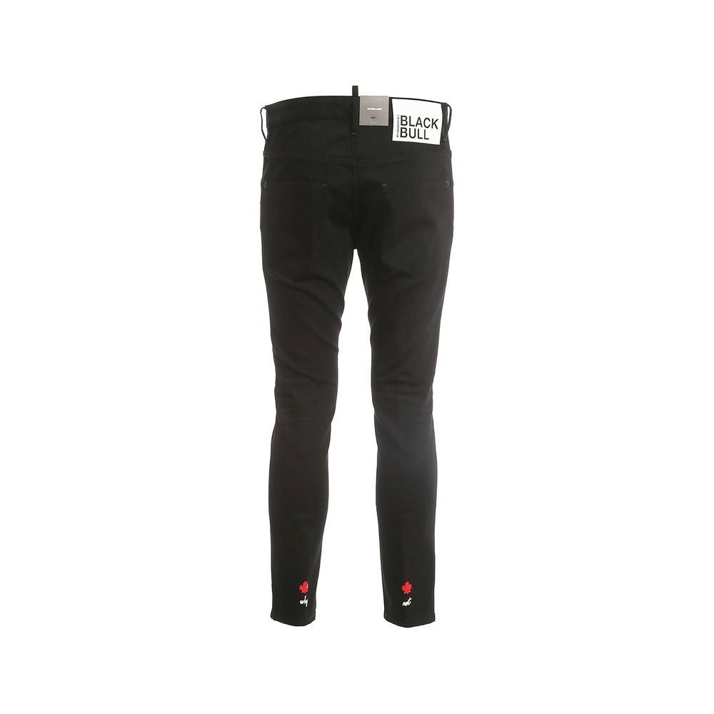 Dsquared² Schwarze Skinny Jeans aus Baumwolle