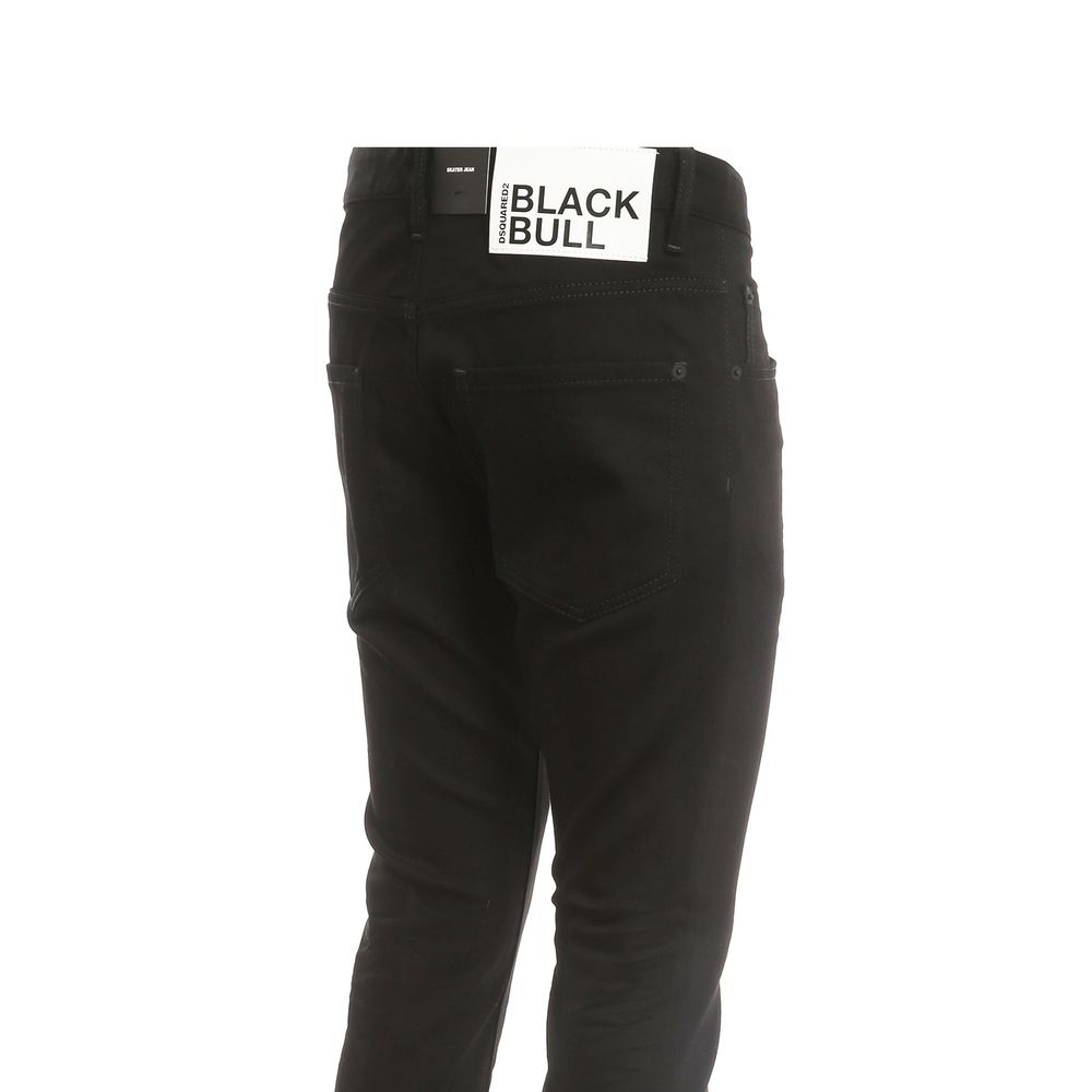 Dsquared² Schwarze Skinny Jeans aus Baumwolle