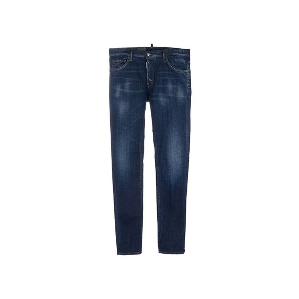 Dsquared² Blaue Baumwoll-Skinny-Jeans