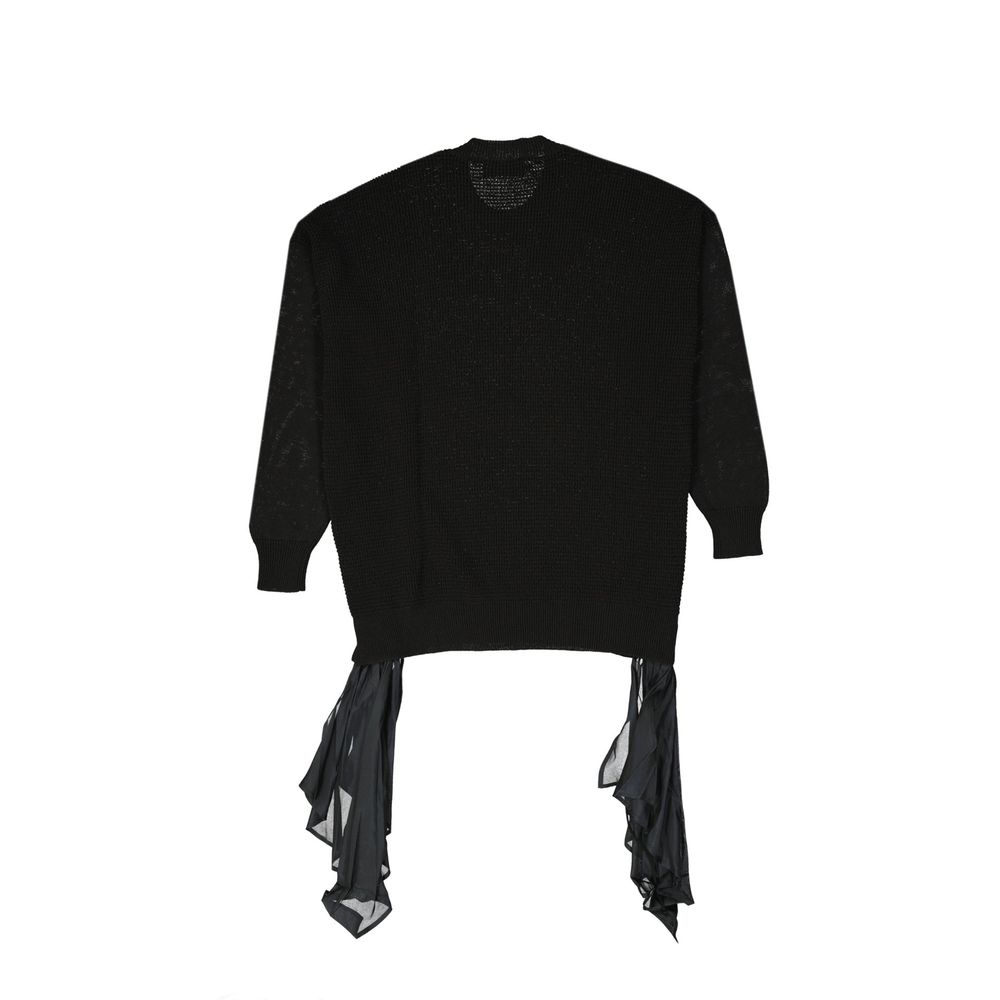 Dsquared² Schwarzer Baumwoll-Sweatshirt