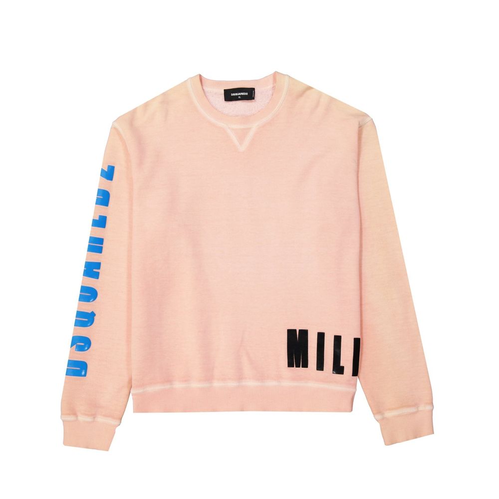 Dsquared² Orange Baumwoll-Sweatshirt