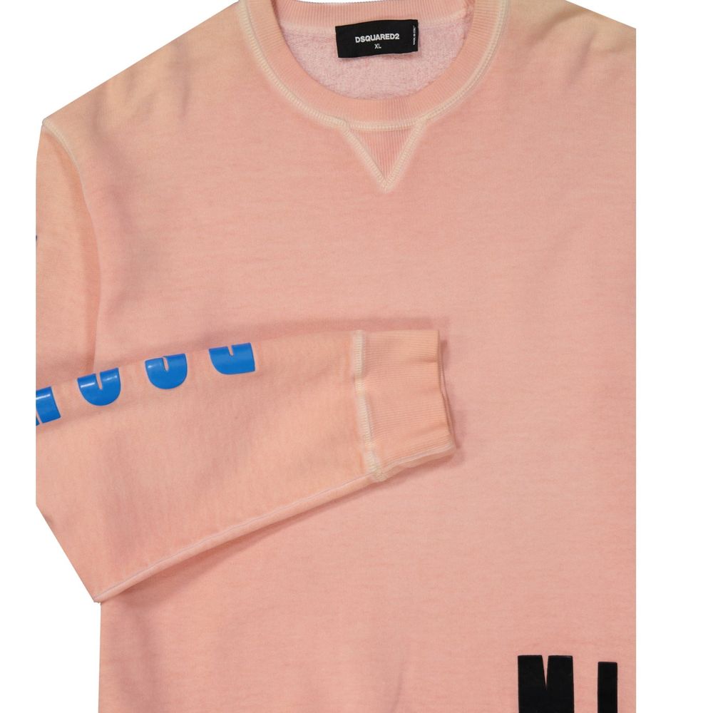 Dsquared² Orange Baumwoll-Sweatshirt