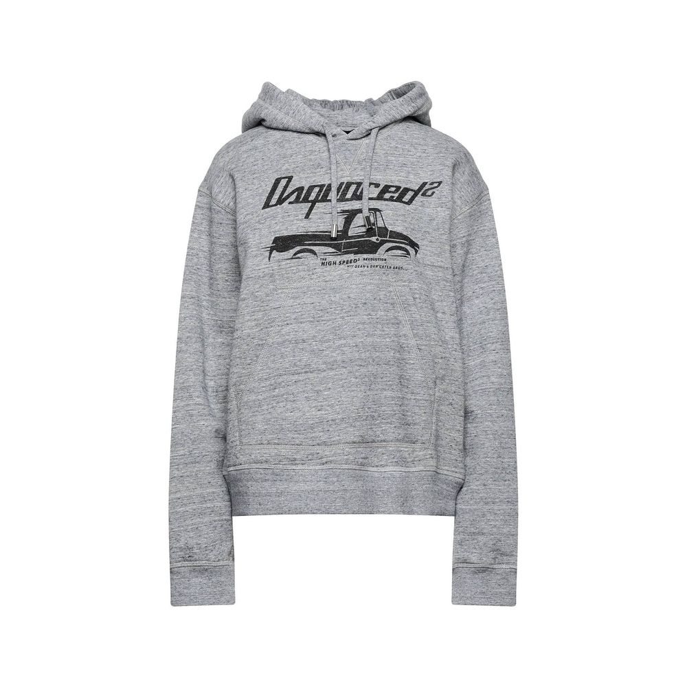 Dsquared² Grauer Baumwollpullover