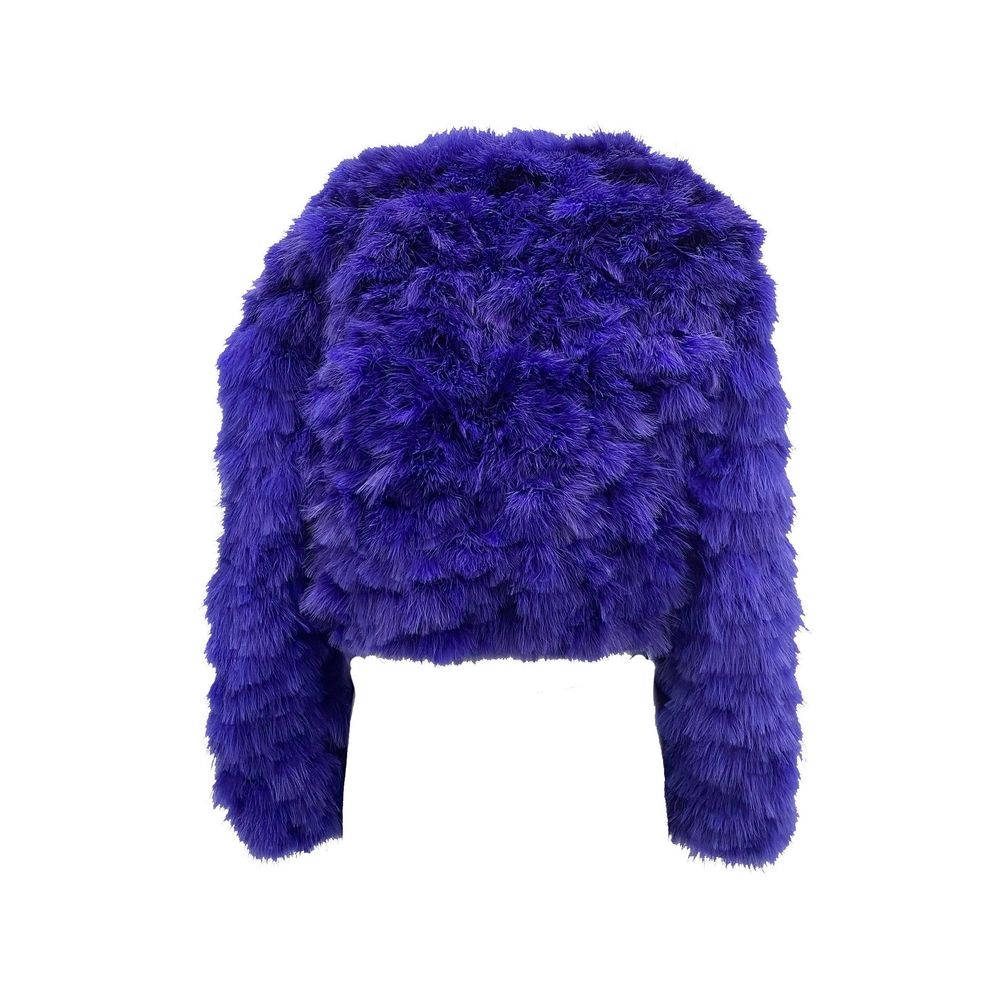 Dsquared² Blaue Feder Bomberjacke
