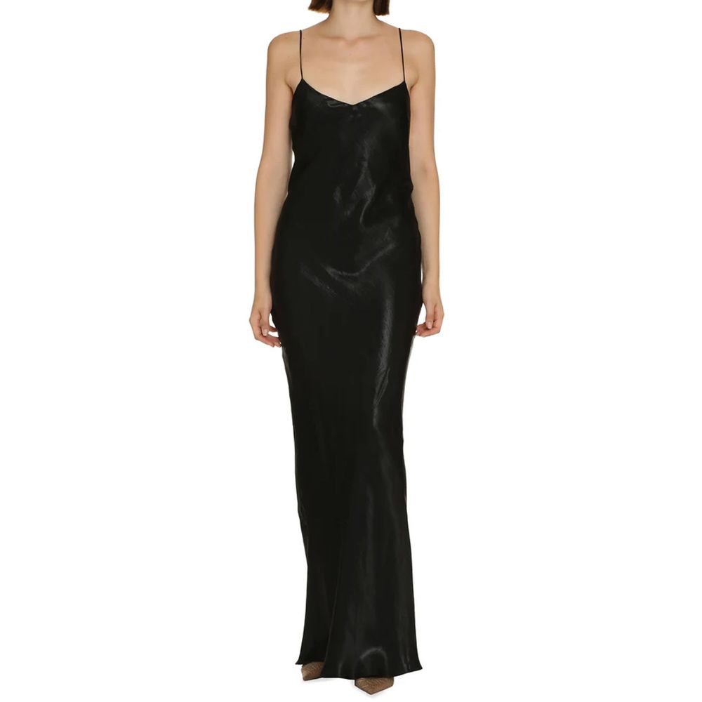 Saint Laurent Schwarzes Freizeitkleid aus Acetat