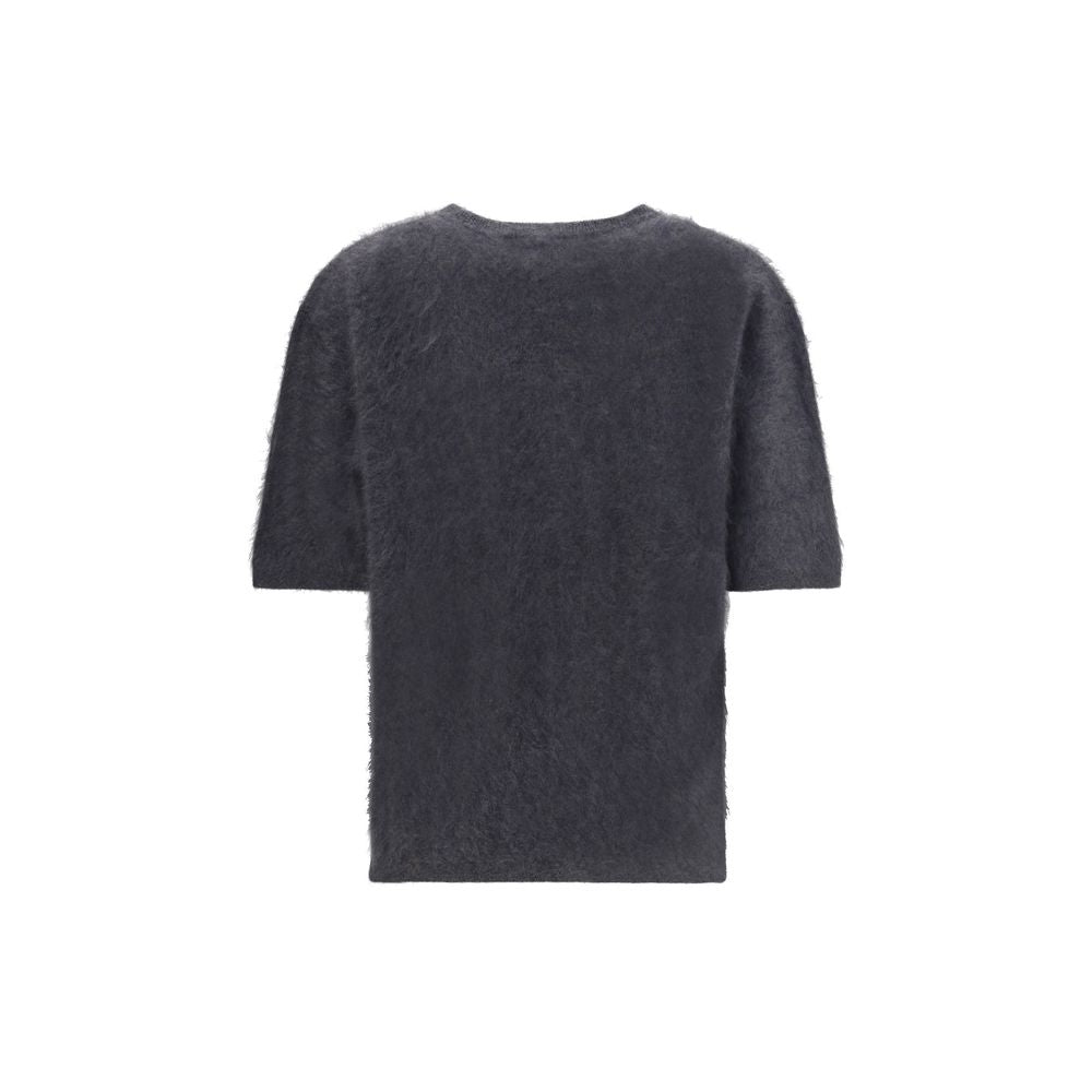 Lisa Yang Grauer Kaschmirpullover