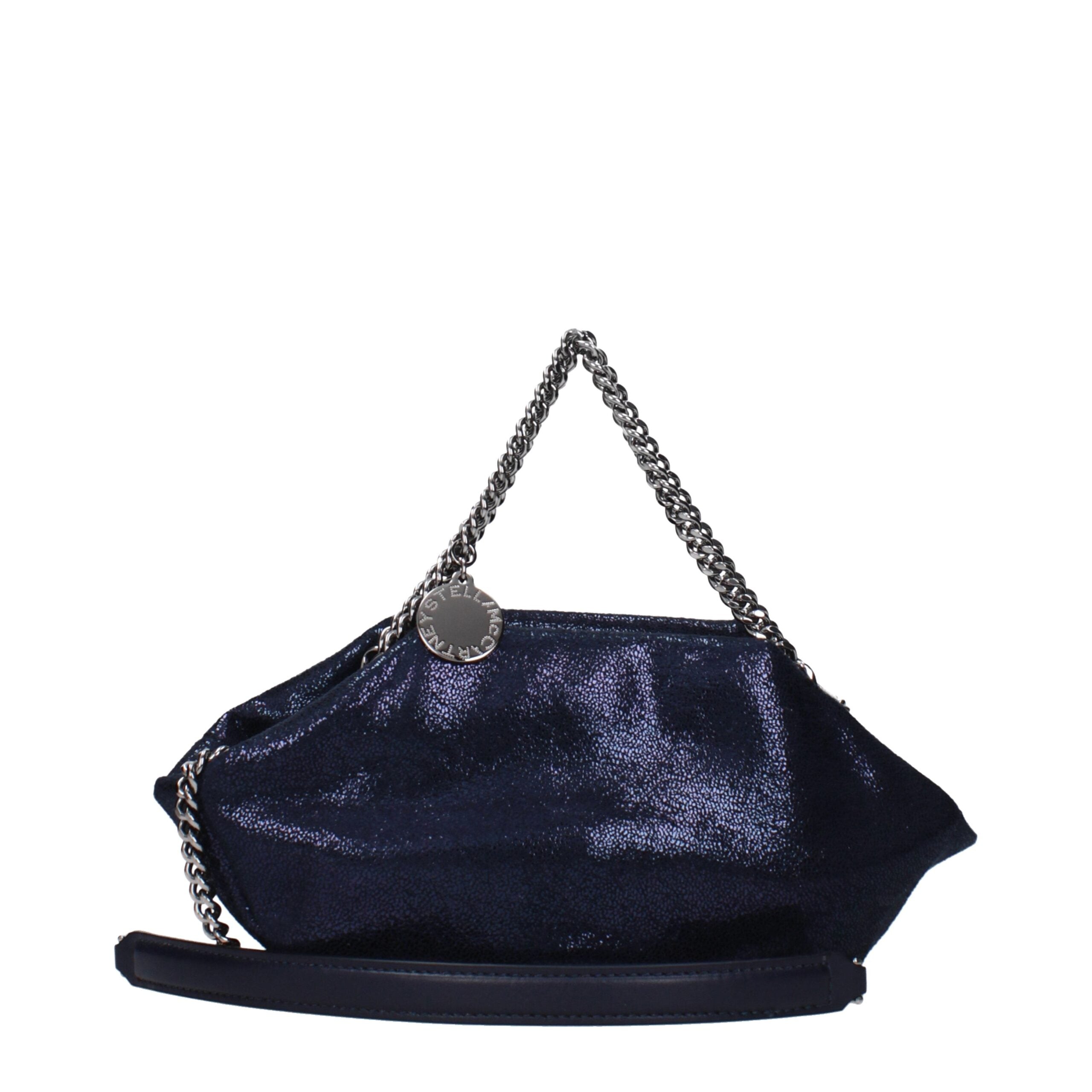 Stella McCartney Blaue Lederhandtasche