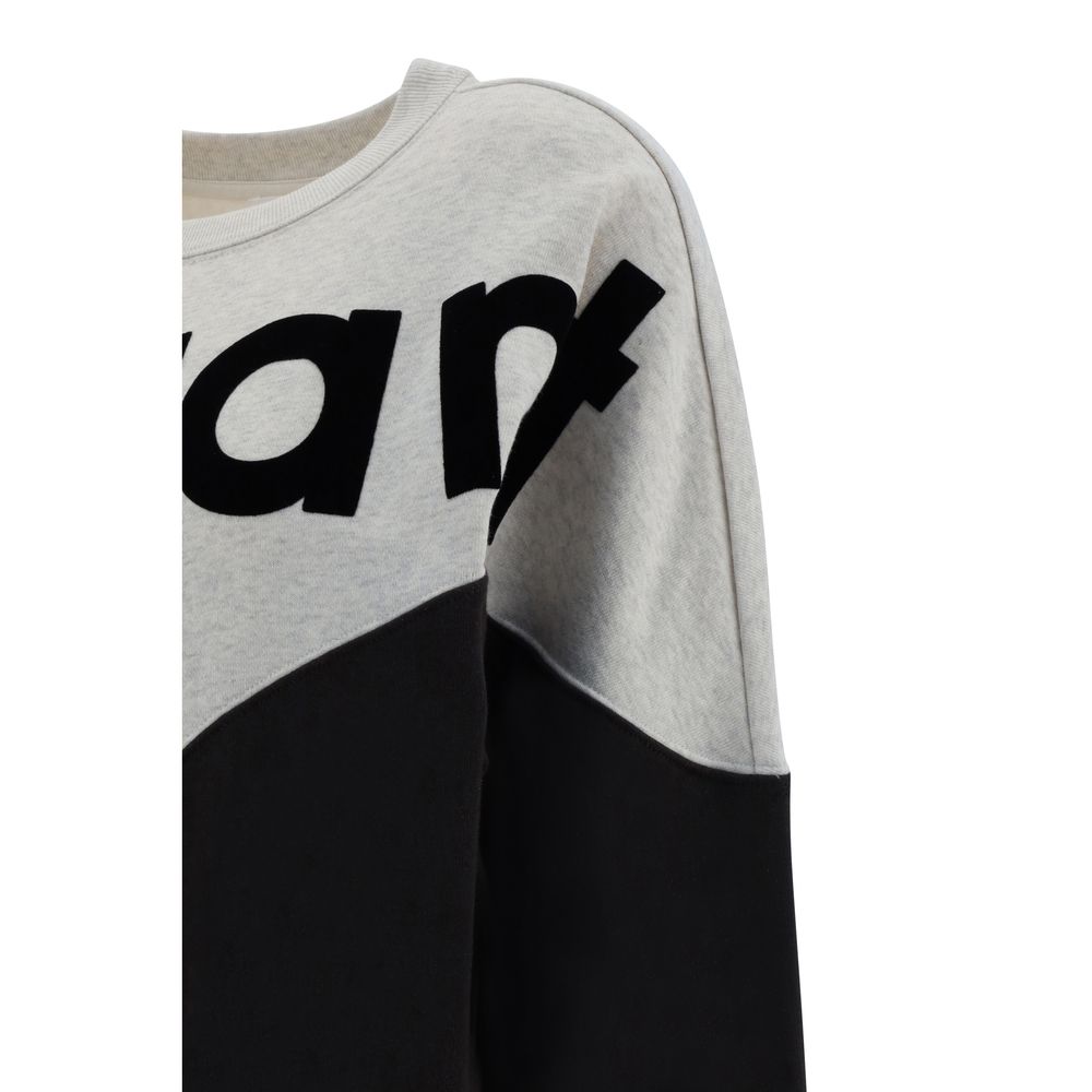Isabel Marant Étoile Grauer Baumwollpullover