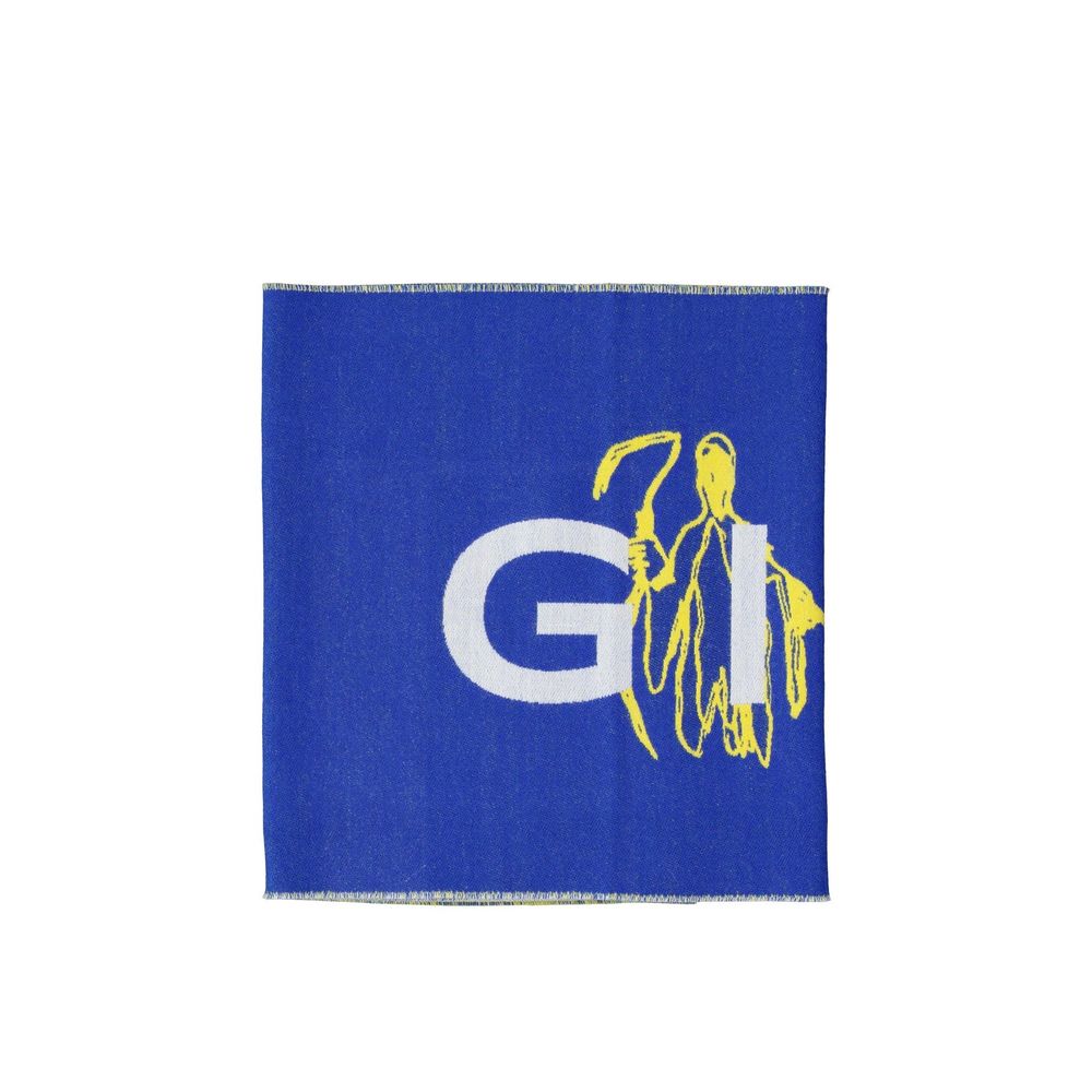 Givenchy Blaues Seidenschal