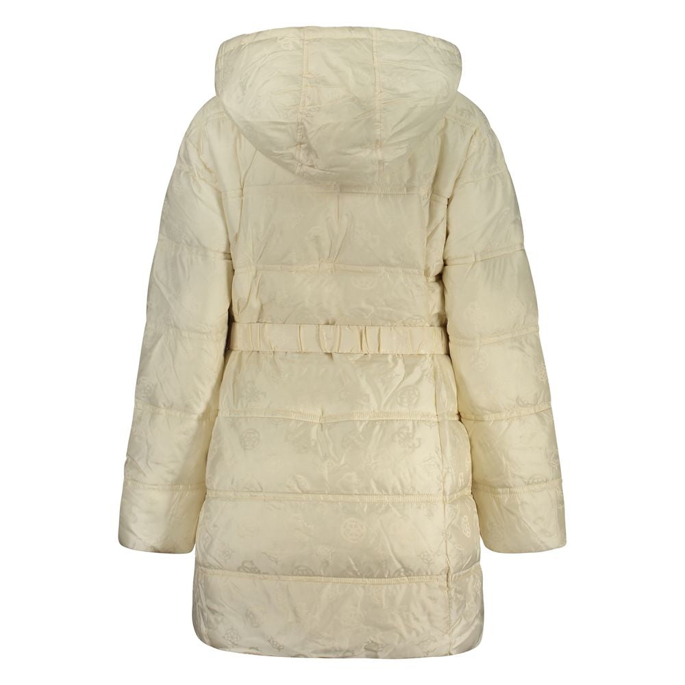 Guess Jeans Beige Poliammide Damenjacke