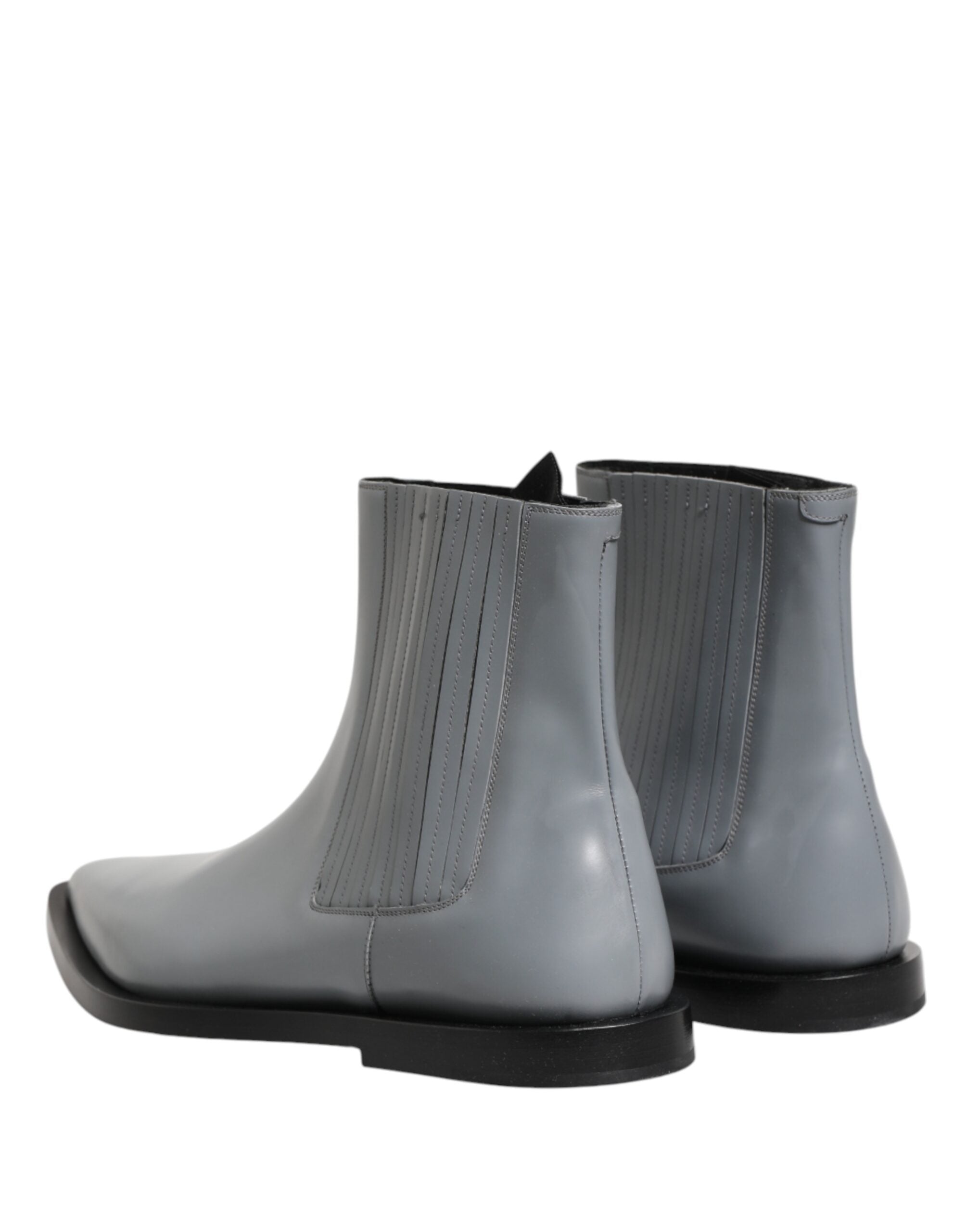 Dolce & Gabbana Hellgraue Chelsea Ankle Boots