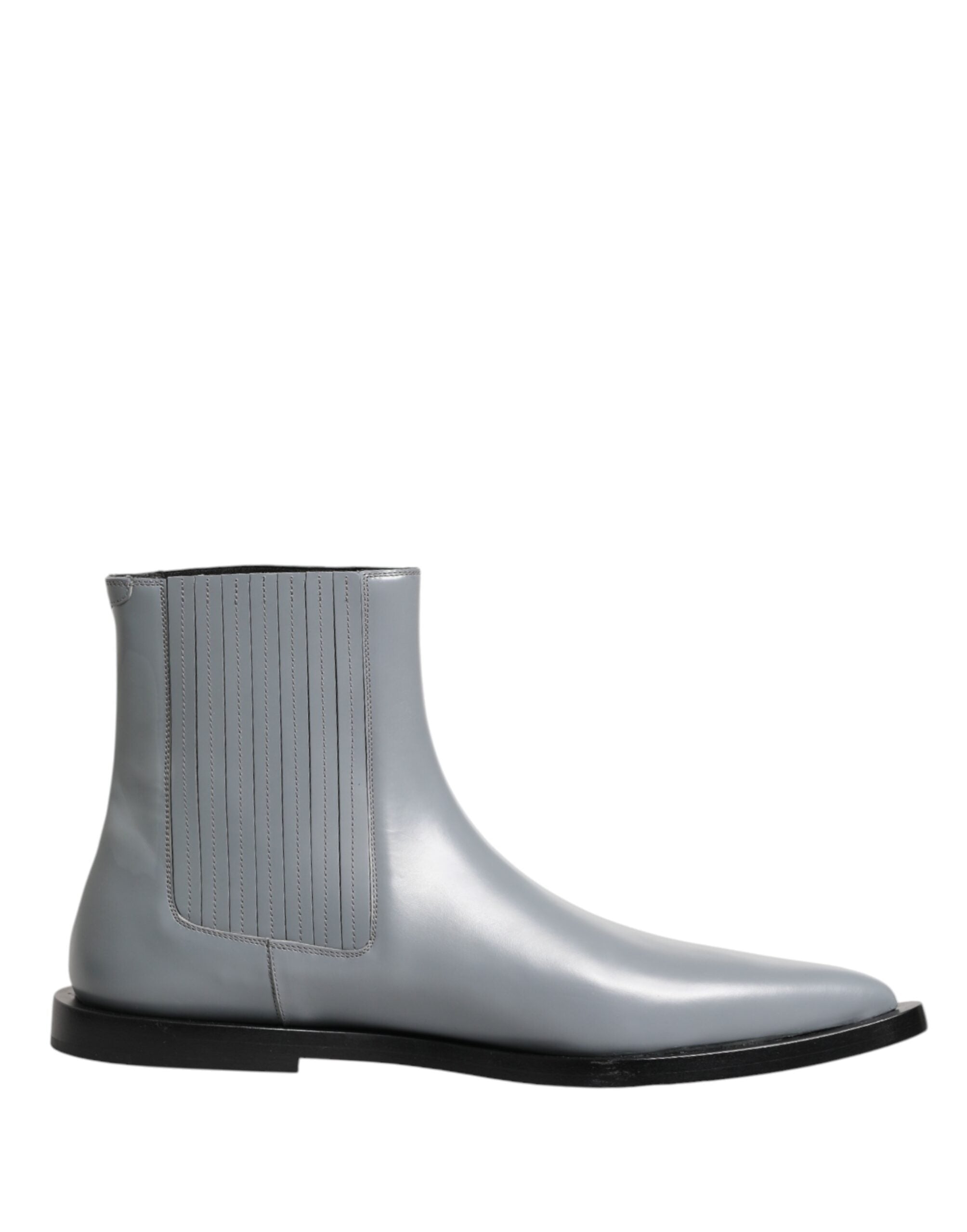 Dolce & Gabbana Hellgraue Chelsea Ankle Boots