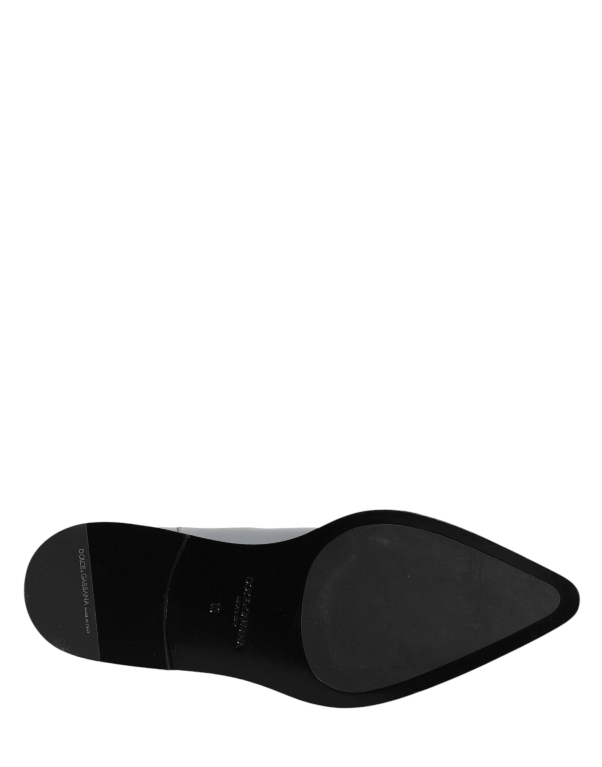 Dolce & Gabbana Hellgraue Chelsea Ankle Boots