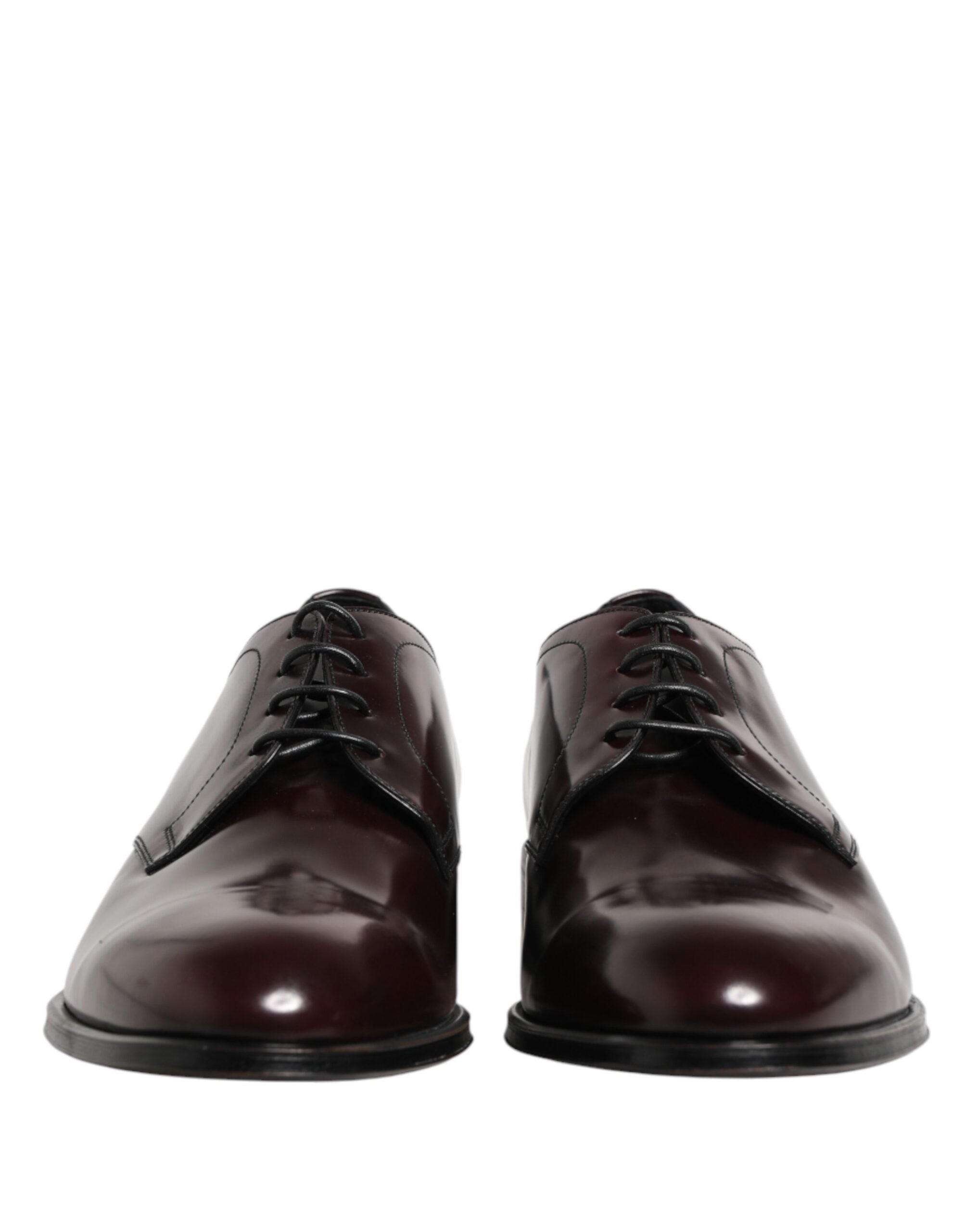 Dolce & Gabbana Schwarze Schnür-Derbys aus Leder für Herren