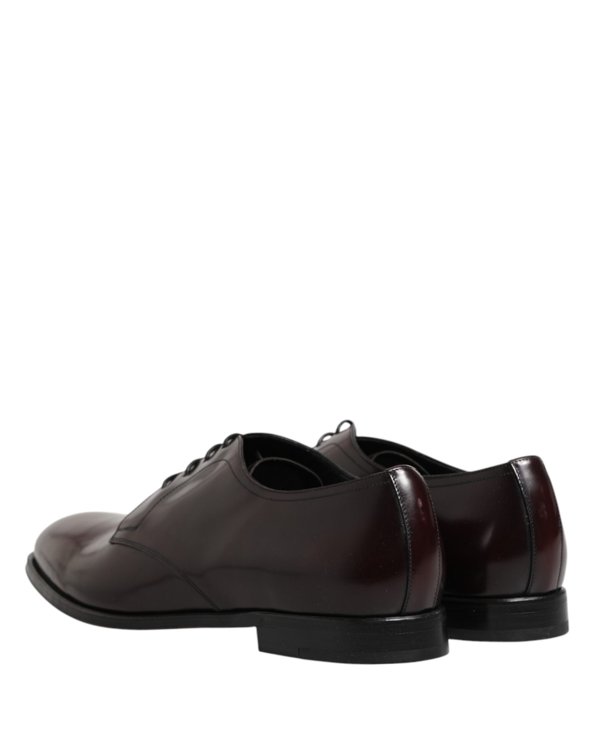 Dolce & Gabbana Schwarze Schnür-Derbys aus Leder für Herren