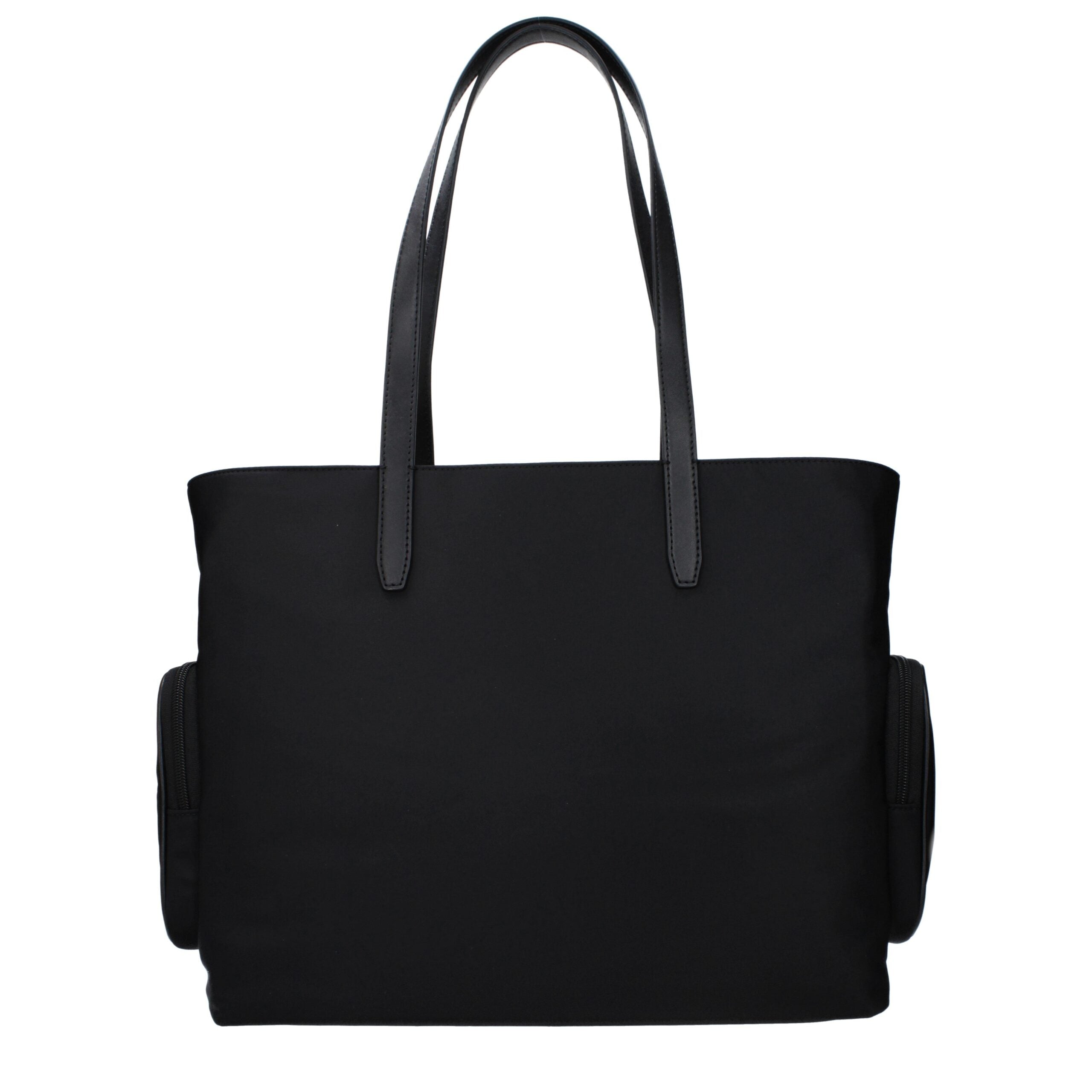 Michael Kors Schwarze Stoffhandtasche